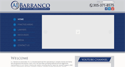Desktop Screenshot of barrancokircher.com