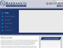 Tablet Screenshot of barrancokircher.com